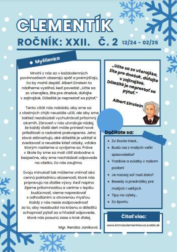 Clementík - ROČNÍK: XXII. Č. 2