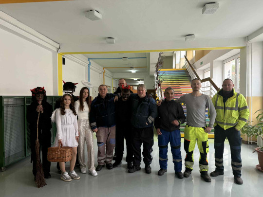 Mikuláš na ZŠ Clementisova