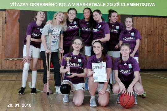 OKRESNÉ KOLO V BASKETBALE